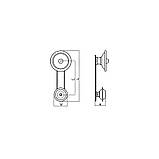 Гачок Ferro Fiori CR 9121.96 антична бронза, фото 4