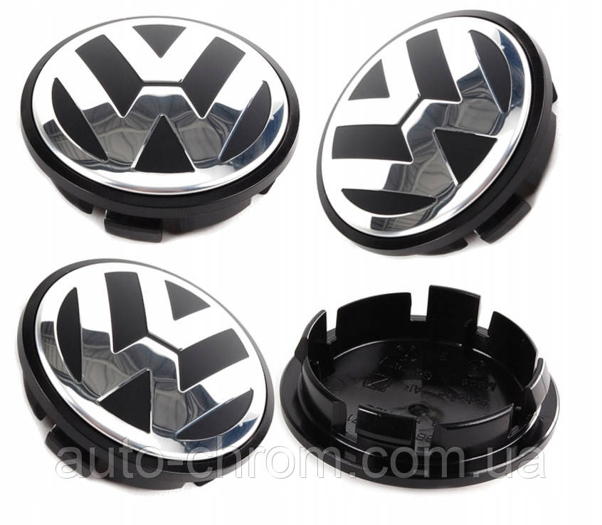 Ковпачок у диск Volkswagen 56-65 мм 3B7 601 171, фото 1