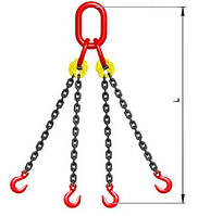 4СЛ в/п 2.36 тн L-4000 мм-4-х гілковий строп ланцюговий (павук з ланцюга 6х18)