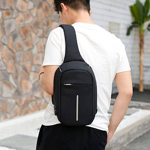 Сумка Анти Злодій Bobby Mini bag через плече чорний