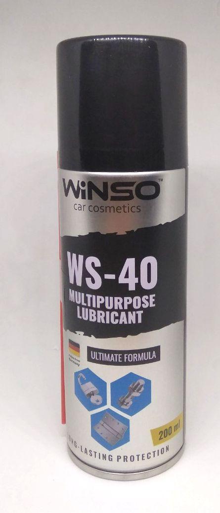 Смазка многофункциональная Winso Miltipurpose lubricant 200ml WS-40 аэрозоль автомобильная универс