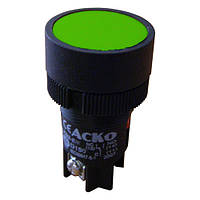 Кнопка керування АСКО-УКРЕМ XB2-EH131 "Старт" зелена з фіксацією 1NO ІР40 (A0140010039)