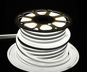 Світлодіодний неон SMD2835, білий 120шт/м, 10W/m, IP68, 12V