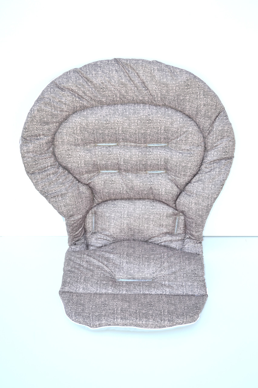 Чохол до стільчика для годування Chicco Polly Magic 3 в 1 під коричневий джинс