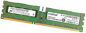 Оперативна пам'ять Micron DDR3 2Gb 1333MHz PC3-10600 1R8 CL9 (MT8JTF25664AZ-1G4D1) Б/В