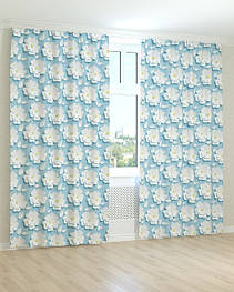 Штори з візерунком