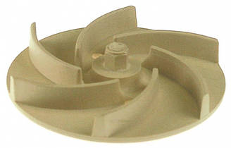 Крильчатка D 80мм H 12мм для насоса обладнання Dihr, Kromo, Krupps, Rhima та ін.