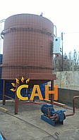 Реактор САН 1500л для рафинирования технических и пищевых масел.