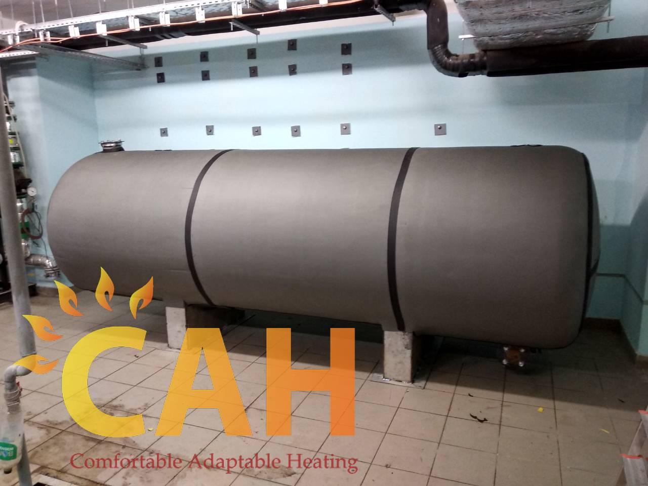 Бак САН 5000 л із неіржавкої сталі в ізоляції кафлекс 40 мм., фото 1