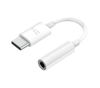 Перехідник Xiaomi ZMI Headphone Audio Adapter Type-C - Jack 3.5 мм AL71A Білий Білий (AL71A) 2105P