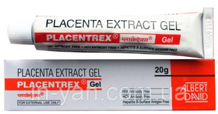 Плацента крем (Placentrex gel) - Albert David, 20 г: продажа, цена в ...