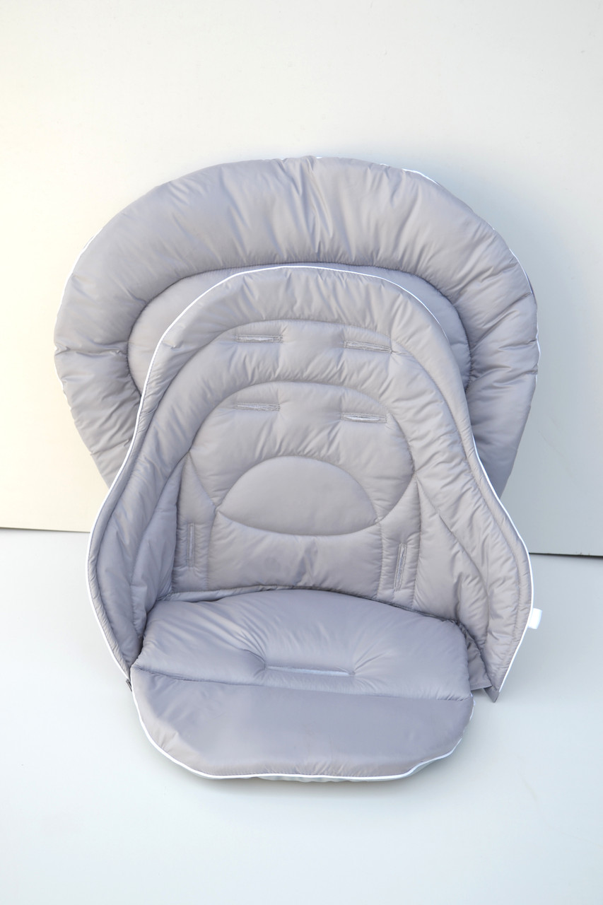Набір чохлів до стільчика для годування Chicco Polly Magic 3 в 1 світло-сірий