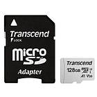 Картка пам'яті Transcend 128 GB microSDXC class 10 UHS-I U3 (TS128GUSD300S-A) (код 941641)