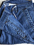 Шорти джинсові чоловічі з накладними кишенями, фото 7