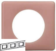 Рамка 3 пости рожева пудра 66763 Legrand Celiane