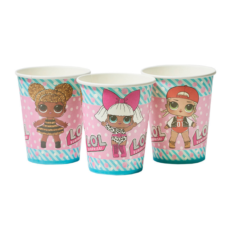 Набір стаканчиків "Кільки Лол" LOL 10 штук