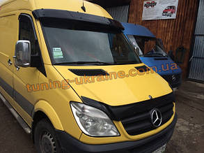 Козирьок на лобове скло на Mercedes Sprinter 2006+ (W906)