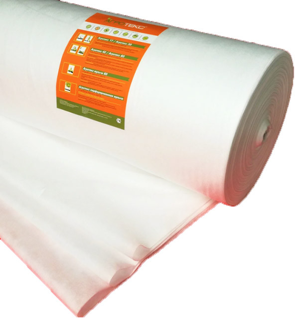 Агроволокно біле Агротекс 60 UV 1.6 х 50 м/п (рулон)