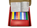 Кубики Нікітіних Цеглинки кольорові дерев'яні 8 штук. Вундеркінд (До-005), фото 4