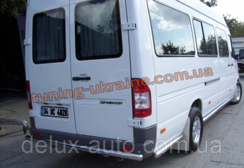 Додаткові труби (сосиски) середня база D70 на Mercedes Sprinter 2006