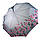 Жіноча автоматична парасолька TheBest-Flagman з ейфелевою вежею в подарунковому пакованні, рожева ручка, 0545-1, фото 3