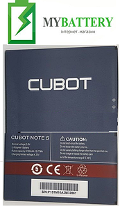 АКБ оригінал Cubot Note S 4150 mAh 3.8 V