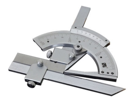 Кутомір модель 1005 (УН-127) кл. 1 преміум, кут 0-320°, ціна поділки 2 хвилини, фото 1
