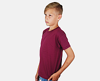 Дитяча Класична футболка для хлопчиків Бордова 61-033-41 3-4