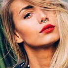 Пірсинг кільце для носа з опалом, септум, сережок дамерт 11 мм, кліпер, фото 4