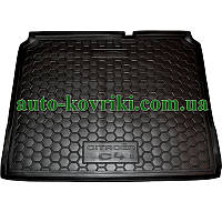 Коврик багажника резиновый Citroen C4 II 2010-2020 (Хэтчбек) (Avto-Gumm)