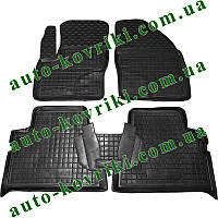 Резиновые коврики в салон Ford C-Max 2005-2010 (Avto-Gumm)