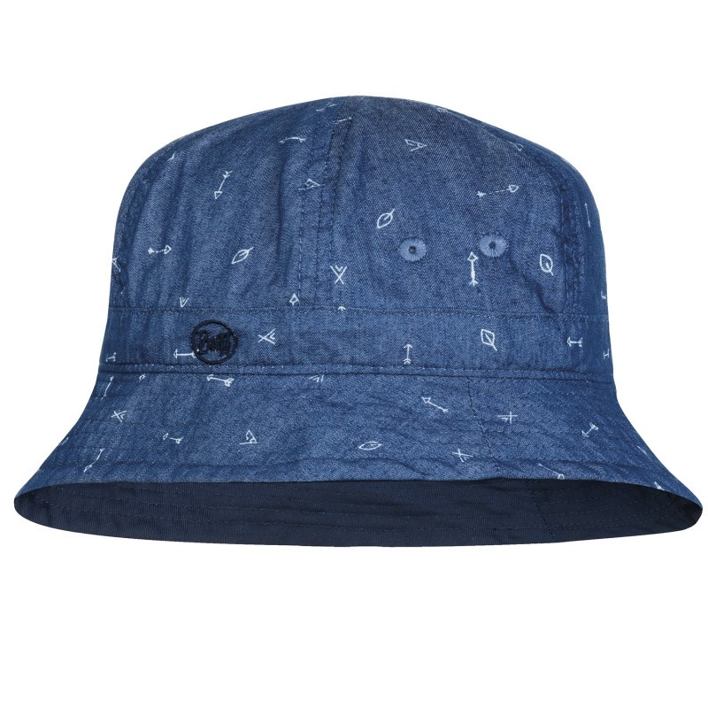 Панама Buff Kids Bucket Hat arrows denim
