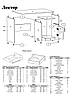 Компактний письмовий стіл Лектор для дому і офісу, фото 3