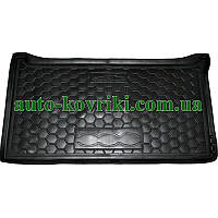 Коврик багажника резиновый Fiat 500 2007-2024 (Avto-Gumm)