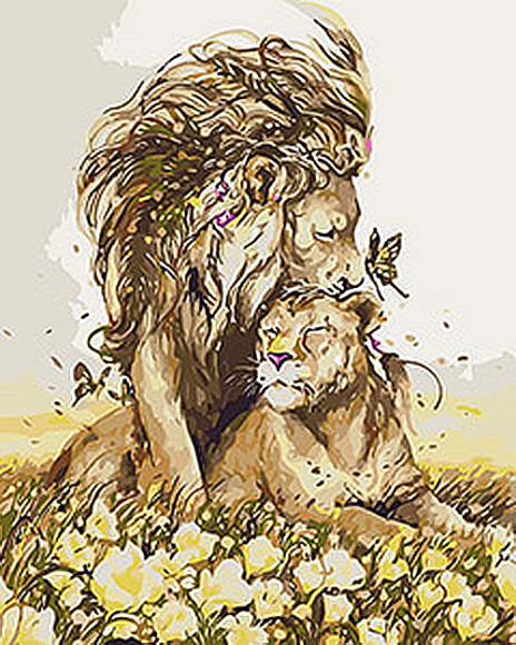 Картина по номерам Романтическое чувство