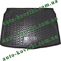 Гумовий килимок багажника Kia Ceed 2018- (Хетчбек) (Нижня Полиця) (Avto-Gumm) Автогум