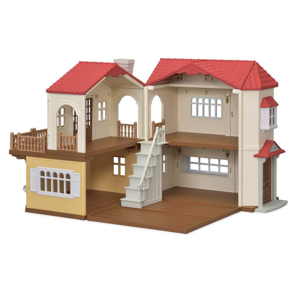 Будинок в селі червона дах Sylvanian Families Calico Red Roof Luxury Townhome Country Home, фото 1