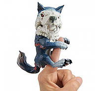 Интерактивный волк Fingerlings Dire Wolf Midnight Wolf WowWee