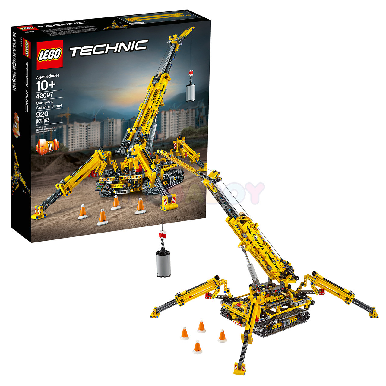 Lego Technic Компактный гусеничный кран 42097 - фото 1 - id-p1023037344