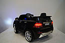 Дитячий електромобіль M 3568 EBLR-2, Mercedes ML350, чорний, фото 7