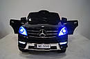 Дитячий електромобіль M 3568 EBLR-2, Mercedes ML350, чорний, фото 5