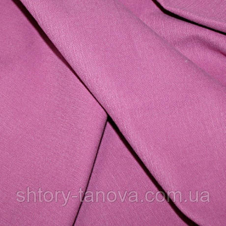 Тканина для оббивки і штор бавовна софт, мальва, фото 1