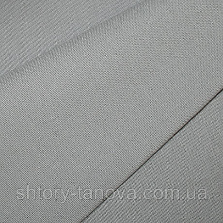 Тканина для оббивки і штор бавовна софт, сірий, фото 1