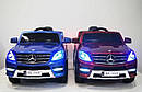 Дитячий електромобіль M 3568 EBLRS-4, Mercedes ML350, синій лак, фото 7