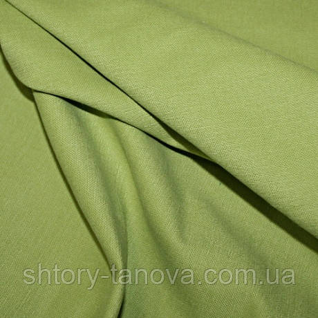 Тканина для оббивки і штор бавовна софт, липа, фото 1