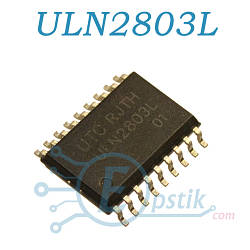 ULN2803F 8 транзисторів Дарлінгтона 500мА 50В SOP18