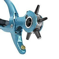 Діркопробивач револьверний S&R Vario 250 мм діаметр 2, 2.5, 3, 3.5, 4, 4.5 мм (274100225)