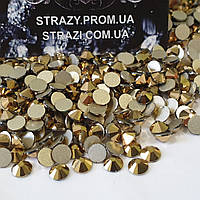 Стрази Lux ss16 Gold (4.0 mm) 100шт