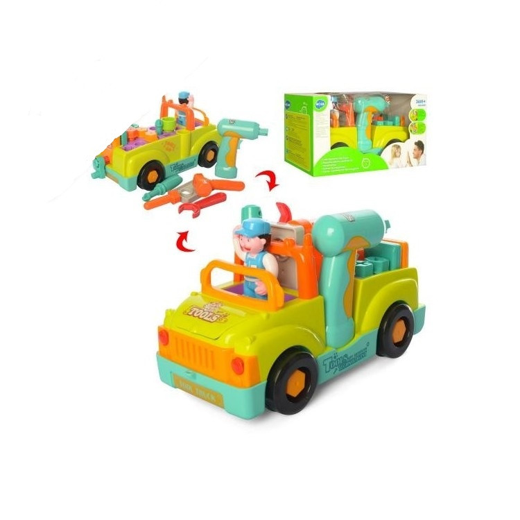 Машина-конструктор з інструментами та водієм Hola 6109