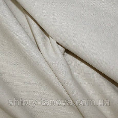 Тканина для оббивки і штор бавовна софт, палив.молоко, фото 1